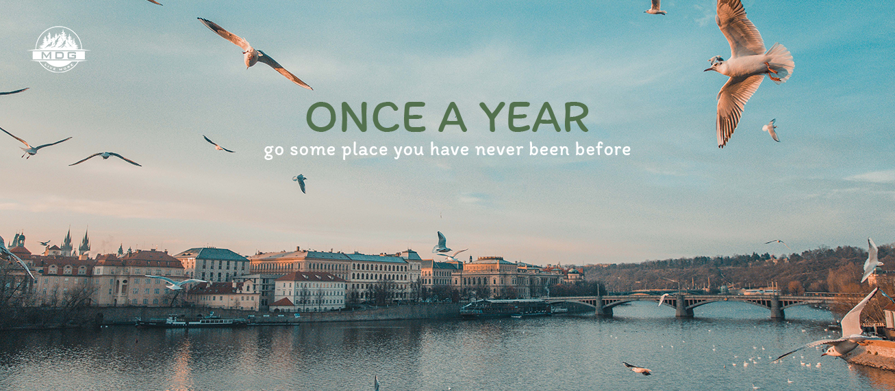 MDG Tour - Once a year banner